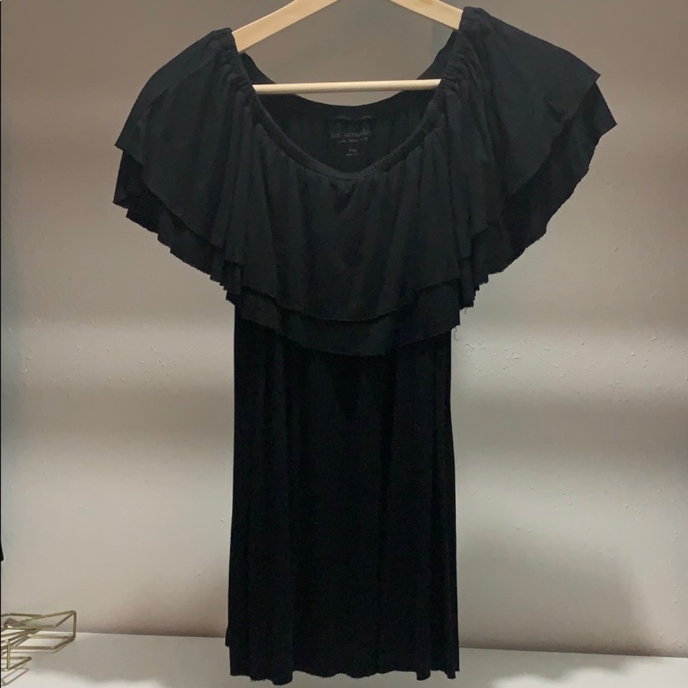 Black off the shoulder